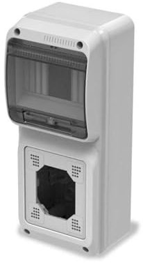 Quadro vuoto flangiato, 305x125x107mm, 6 moduli, 1 presa - Rosi RS3928