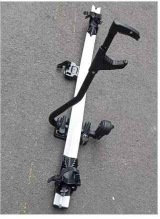 Porte-Bagages Barres Toit pour Les Voitures Toit Cadre Fixation Vélo Monté sur Véhicule Montagne Cadre Unique en Alliage D'aluminium Porte-vélo Porte-vélo Voiture Barres Toit