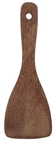 Kodrily Flat Wooden Spatula for Cooking, Wide Wood Spatula, Portable Wood Turner, Fried Rice Turner Utensils, Kitchen Cooking Tool for Steak Frying and Flipping, 8.66 x 2.95in