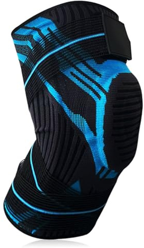 Viexpand Rodilleras Deportivas para Hombres y Mujeres,Ajustable Rodillera Deportiva,RodilleraDeportiva Elástica,Ligamento Rotuliana,Ligamento de Compresion,para correr,fitness(XL)