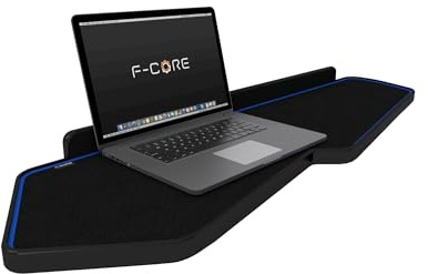 F-CORE Tablettes Tableau de Bord Camion compatibilité pour Volvo FH 5 01.20- Double Bleu