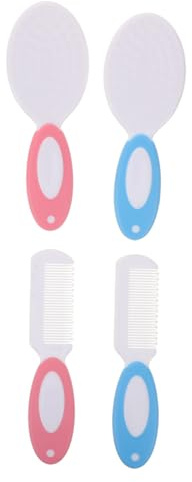 Ipetboom Care Set Newborn Brush Set Bath Brush for Newborns and Soft Bristle for Boy Girl Bath Scrubber and Boy Girl Use During Bathing and Grooming