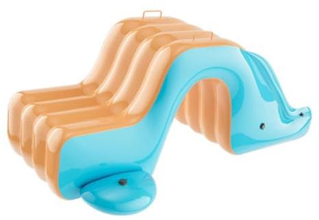 Fenteer Inflatable Water Slide for Swimming Pool,Ladder Playground PVC Water Game Toy Waterslide for Park Patio Garden Party Children