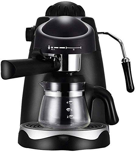QJRGUY Machines Office Home Fully Automatic Drip Type Small Tea Making Maker Coffee Machine 0.7L-Darkbrown The New