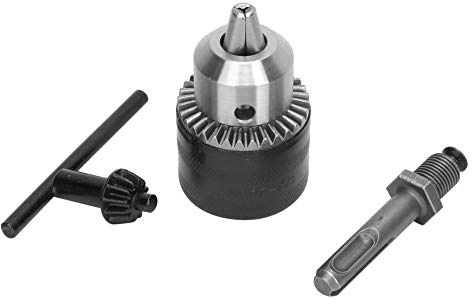 Mandrino per trapano 1 2-20UNF, mandrino per trapano chiave 1,5-13 mm con convertitore martello elettrico adattatore SDS con codolo tondo, Mandrini per Trapano Chiavi per