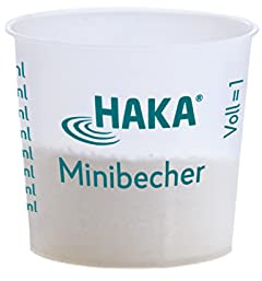 HAKA Dosierbecher, 1 Stück, für Flüssig- & Pulverwaschmittel bis 100 ml