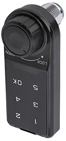Seguridad Smart Lock Touch, Cerradura de Puerta de Entrada sin Llave, Cerradura Inteligente, Cerrojo Electrónico, Teclado con Pantalla Táctil, Impermeabilización para Hotel,(Installation size L=20)