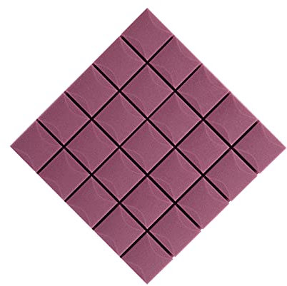 Générique Panneau insonorisant décoratif, Mousse insonorisante Ignifuge, Panneau Mural en Mousse de Coton à Isolation phonique Forte pour Murs, plafonds et D