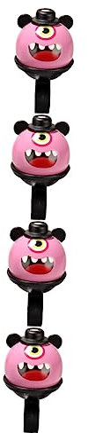 INOOMP 4stücke Cartoon Fahrradklingel Für Mädchen Und Klare Töne Leichte Und Kompakte Design Für Mädchen Und Jungen Geeignet Für Kinderfahrräder Roller Und Dreiräder