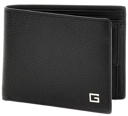 GUESS New Zurigo Billfold with Coin Pocket Black