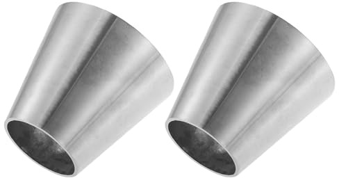 A ABSOPRO 2 Piezas Codo Reductor De Escape 1.5-2 Para Coche