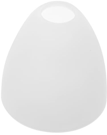 HEMOTON Milchglas Lampenschirm E27 Fassung Lampenabdeckung Mattiertes Glas Weiß Staubabweisend Für Decken Und Wandlampen Warme Beleuchtung