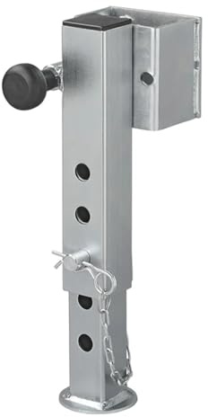 ProPlus Anhängerstütze kippbar 1300Kg Stütze 345-445mm 5-stufige Ausdrehstütze TL60 D85
