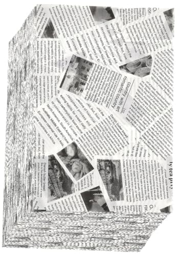 Papel para Sándwich y Frituras Resistente Grasa 120 Hojas | Papel Multifunción para Papas Fritas y Pan, Resistente al Agua, para Bodas y Reuniones Familiares