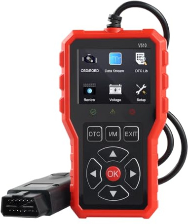 Pcingsia Escáner de diagnóstico de vehículos, 2 en 1 para Leer y borrar Datos de Errores, Herramienta de escaneo de diagnóstico automotriz, Lector de código de Falla de Motor de Coche para Camiones