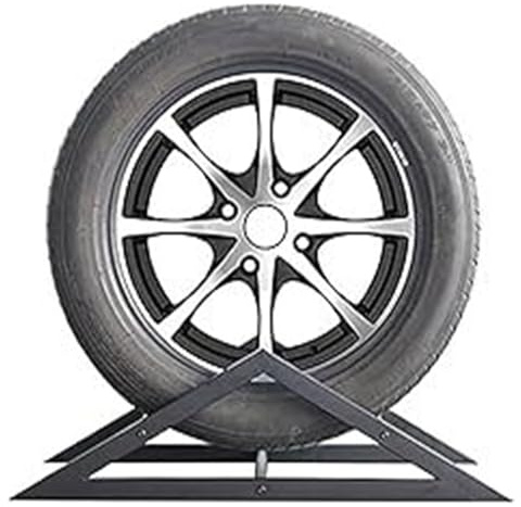 YAYREC Supporto in Acciaio a Parete per Pneumatici， Grande espositore for Cerchi di Pneumatici, Ripiani for Pneumatici for Auto, Porta Pneumatici salvaspazio for Garage