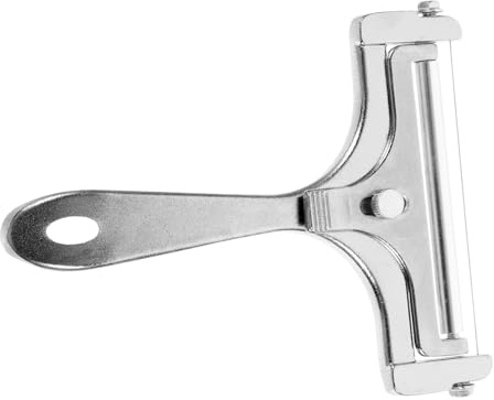 TOYANDONA Affetta Formaggio Regolabile in Acciaio Resistente Tagliaburro Portatile per Cucina Affettatrice Manuale Utile per Amanti del Formaggio e Feste