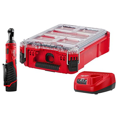 Milwaukee 2456-21 M12 Cordless 1/4 Lithium-Ion Ratchet Kit