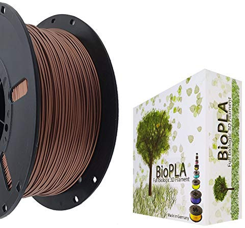 Bio PLA Filament 3D-Drucker PLA 1,75mm 1kg Spule Rolle (Kupfer Metallic)