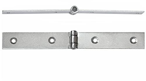 20 gångjärn möbelgångjärn lådband 18 x 150 möbelband silver galvaniserade