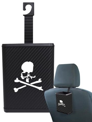 GkgWuxf Bote de Basura para Reposacabezas de Auto, Bote de Basura para Asiento Trasero - Organizador de contenedores de basura para automóviles | Organizador impermeable del cubo de basura del