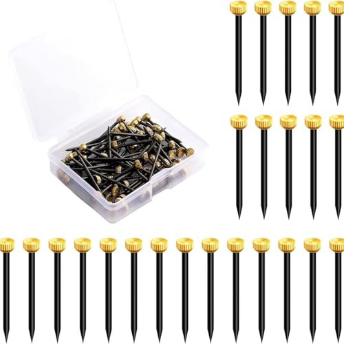 Set di 90 pezzi per appendere quadri, 3 misure, per appendere quadri, per appendere quadri, per appendere immagini a specchio, set di ganci con chiodi per appendere immagini