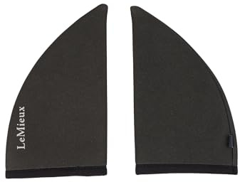 LeMieux Acoustic Fly Hood Inserts - Black Medium