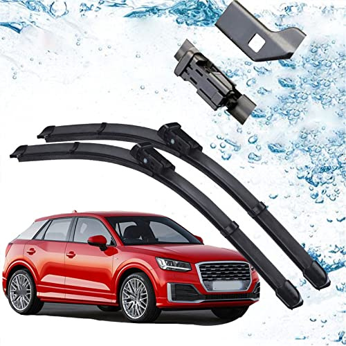 Ricambi tergicristalli per Audi Q2 2016 2017 2018 2019 2020 Q 2 Accessori per Parabrezza Anteriore Auto Tergicristalli Taglierina per Pulizia