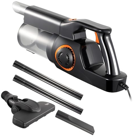 TS TAC-SKY Aspirapolvere Portatile 2 In 1 Potente Con Cavo For Uso Domestico