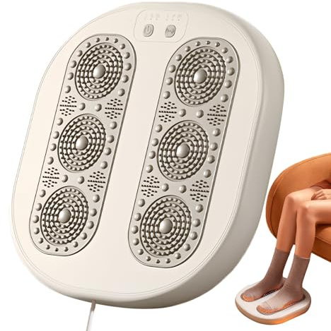 Massageur de Pieds avec Chaleur - Appareil de Massage Réglable Silencieux avec Chauffage et Charge USB,Massageur De Pieds Électrique Avec Chauffage - Pour La Famille Les Femmes Les Adultes L'Intérieur