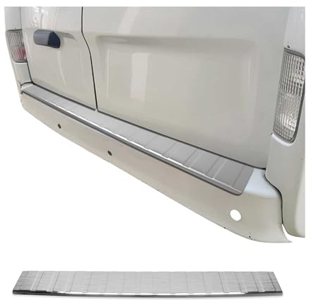 Protection Seuil de Pare-Chocs arrière Compatible avec Fiat Talento 2016 à 2023 - Couverture de Seuil de Coffre - Bande Seuil de Chargement - Style élégant - en Acier INOX Chromé Brossé