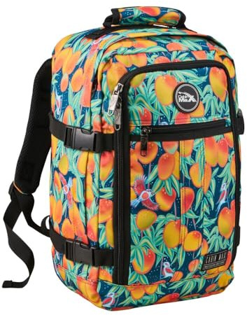 Cabin Max Handgepäck Rucksack 40x20x25 für Ryanair Reiserucksack für Flugzeug Unter Sitzplatz - Travel Backpack Tasche für Herren Damen - Seitliche Kompression - Recyceltes Polyester- 20L Metz