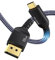Maxonar 2 Pack USB C DisplayPort Kabel 1.4 8K@60Hz 4K@60Hz/144Hz/120Hz 5K@60Hz 2K@240Hz Thunderbolt 3/4 zu DisplayPort HBR3 Typ C DP 1.4 für Mac Studio M1 MacBook Pro-1.2M Schwarz VESA-Zertifiziert