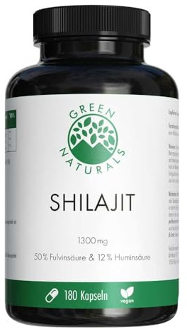 Shilajit GREEN NATURALS 1300 Mg 180 stk