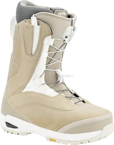 Nitro Bianca TLS + Womens Snowboard Boots, Sand, 7.5 (25.0)