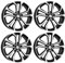 4x Dezent Felgen Alufelgen TA dark 7.5Jx19 ET50,5 5x114,3 kompatibel mit Kia Sorento Soul Sportage