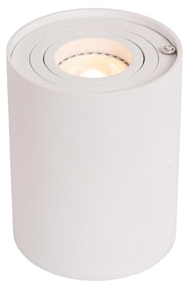 LUCIDE TUBE - Tischlampe - Ø 9,6 cm - LED 3 StepDim - GU10-1x5W 2700K - Weiß