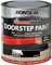 AMK® Ronseal Diamond Hard Door Step Paint 750ml Black Slip Resistant High Friction Quick Drying Suitable for Concrete Brick Stone Protects From Oil Water Grease