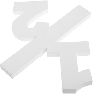 ABOOFAN Wooden Birthday Decoration Milestone Photography Prop Month-old Natural Table Decor for Half Birthday Celebrations Reusable Elegant Design for Adorable Photo Moments