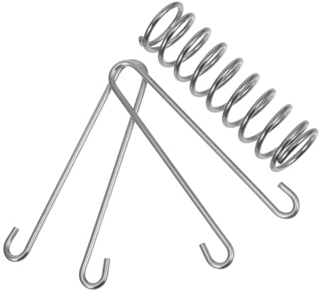 JOINPAYA Edelstahl Hundeleinen Dämpfer Stoßdämpfende Zugfeder für Große Hunde bis Langlebige Spannfeder für Hundeleine und Outdoor Einsatz Geeignet für Spaziergänge und Camping