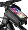 ROCKBROS Fahrrad Rahmentasche Wasserdicht Lenkertasche Oberrohrtasche Touchscreen für iPhone XR XS MAX X 8 7 6 Plus/Samsung Galaxy S10+ Note 9 / Huawei P30 Pro Smartphones bis zu 6.5 Zoll