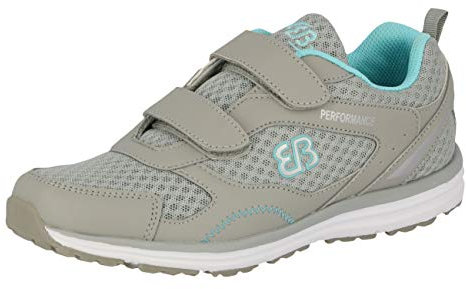 Brütting Damen Performance V Fitnessschuhe, Grau Türkis, 40 EU