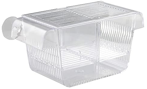 Measury Allevamento Serbatoio Acquario - Spawning Box Tank M 208x97x100mm | Spawning Tank - Baby Tank - Quarantine Tank - Breeding Tank - Vasca riproduzione pesci - Box quarantena acquario