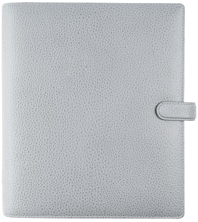 Filofax Terminplaner Organiser Leder Finsbury A5 in Slate Grey, 029506