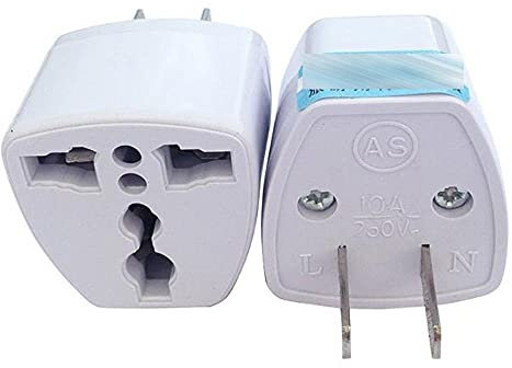 Adaptateur secteur universel mondial Blanc 1 0A / 16A 250V Adaptateur de voyage universel Convertisseur de prise de courant pour AU ROYAUME-UNI US UE Allemand France Corée Suisse Brésil Afrique du Sud