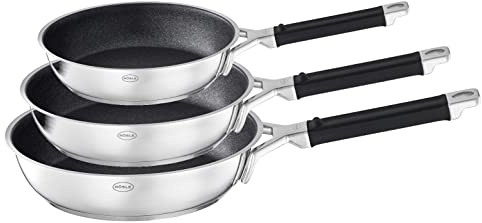 RÖSLE 91971 Silence®Pro Pfannen-Set 3tlg. 24, 28 & 32 cm (1 Set)
