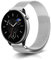 NicMool 20MM Cinturino per Amazfit Active 2/Active/GTR Mini/GTS 4/GTS 4 Mini/Bip 3/Bip 3 Pro, Acciaio Inossidabile Magnetico Metallo Braccialetto per GTS 3/GTS 2e/GTS 2 Mini/GTS 2/GTS-Argento