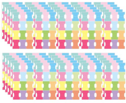 AMZSKU 600 Stück Haftmarker, Index Tabs Selbstklebend, Haftnotizen Tabs Pastell, Page marker, Book Tabs für Monatliche Registerkarten Planer Bibelregister