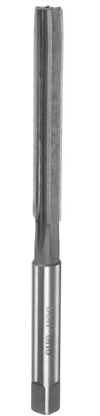 sourcing map Hand Reamers, 8mm H8 Metric Reamer Drill Bit for Metal Wood Hole Reaming, Straight Flute High Speed Steel (HSS) Tool
