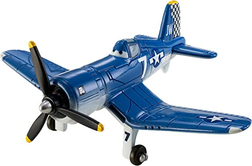 Planes No.7 Skipper Riley 1:55 Metal Diecast Planes Fire and Rescue Educational Toys